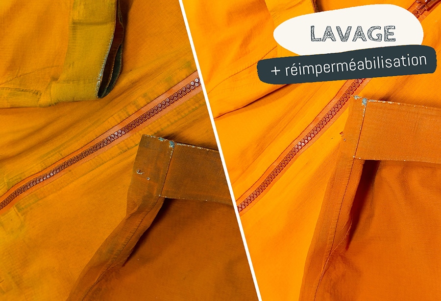 Lavage et imperméabilisation