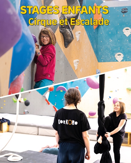 Stage Pâques - Escalade et Cirque